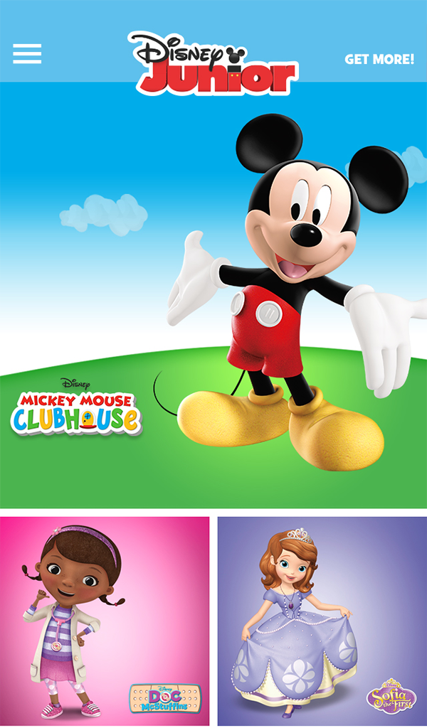 Android application Disney Junior - Watch &amp; Play! screenshort