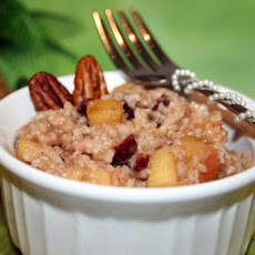 Microwave Dutch Apple Oatmeal