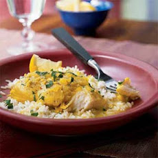 Halibut with Cumin-Pepper Curry