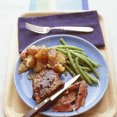 Steaks with Balsamic-Mustard Sauce