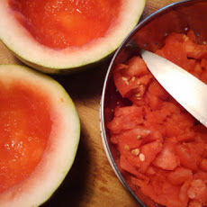 Watermelon Sorbet (or water ice)