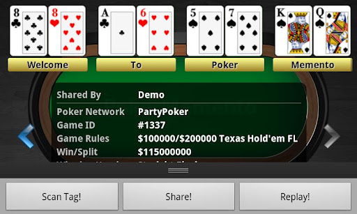 Poker Memento Replayer FREE