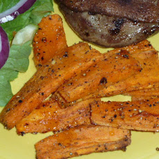 Orange Cardamom Roasted Sweet Potatoes