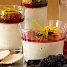 Basil Panna Cotta