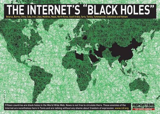İnternetteki kara delikler