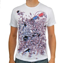 BD Artist Series James Callahan 3d tee shirt