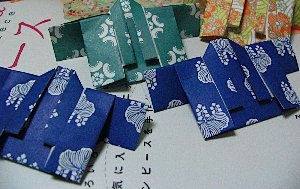 mairuru: How to make an origami Kimono