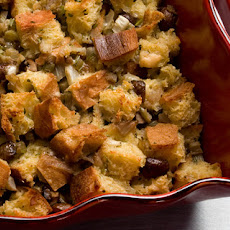 Mushroom and Fennel Bread Pudding Recipe