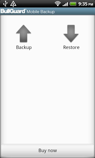 BullGuard Mobile Backup