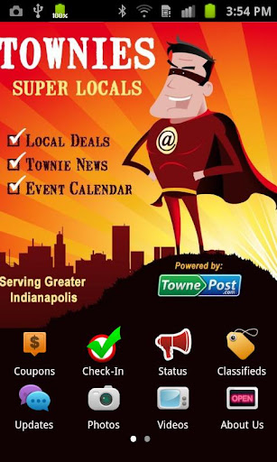 Townies Super Local App - Indy