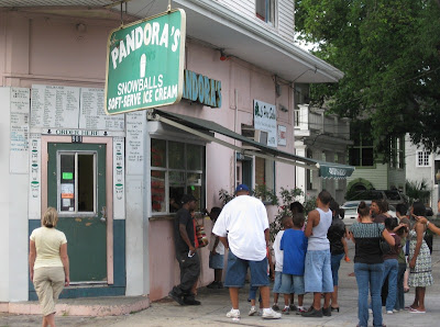 Pandora's Snowballs in New Orleans