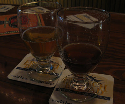 Pisgah Solstice Belgian Tripel and Vortex Triple IPA at Barley's Taproom