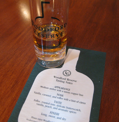 Tasting at Woodford Reserve Distillery