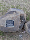 Quapaw Indian Rock Plaque
