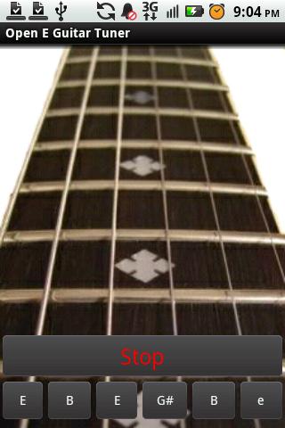 Open E Guitar Tuner