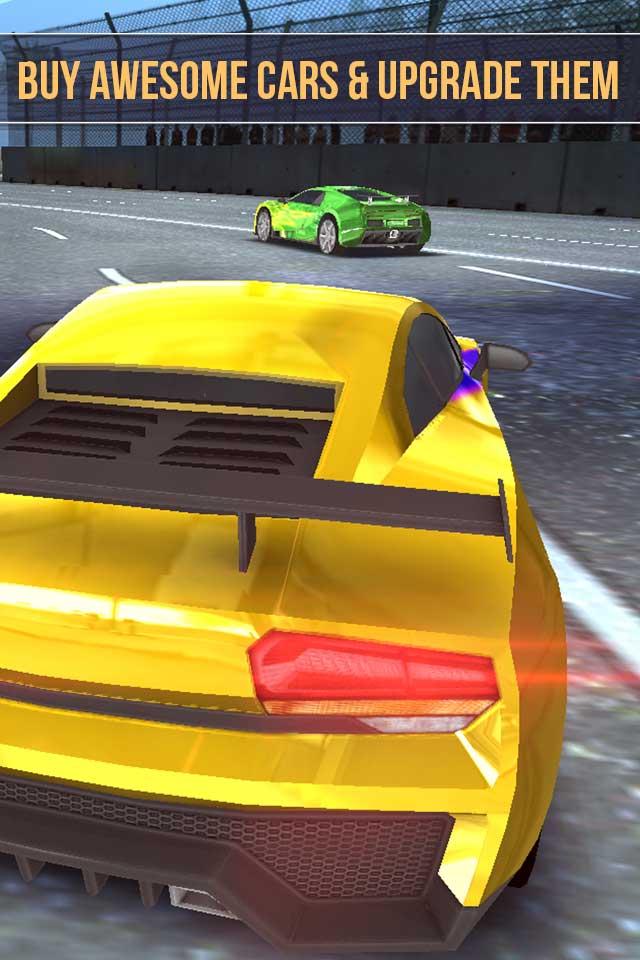 Android application Speed Cars: Real Racer Need 3D screenshort