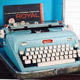 An old Royal portable typewriter An old Royal portable typewriter