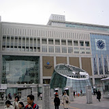 Sapporo Station - It's a 30 minute train ride from New Chitose airport to Sapporo Station. Except for covered train platforms, you can get from the airport to Sapporo without venturing outside (nice when traveling with kids in freezing temperatures). Sapporo Station - It's a 30 minute train ride from New Chitose airport to Sapporo Station. Except for covered train platforms, you can get from the airport to Sapporo without venturing outside (nice when traveling with kids in freezing temperatures).