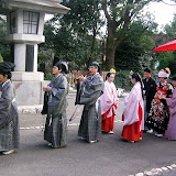 A traditional Japanese wedding at Togo Shrine A traditional Japanese wedding at Togo Shrine