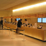 The Toyosu Theater ticket counter, providing the swankiest movie ticket purchasing experience anywhere