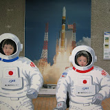 Kai and Eidan, astronauts.