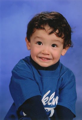 Eidan's preschool picture, April 2008 (2 years old)