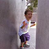 Eidan on the Awakening statue at Villanova Eidan on the Awakening statue at Villanova