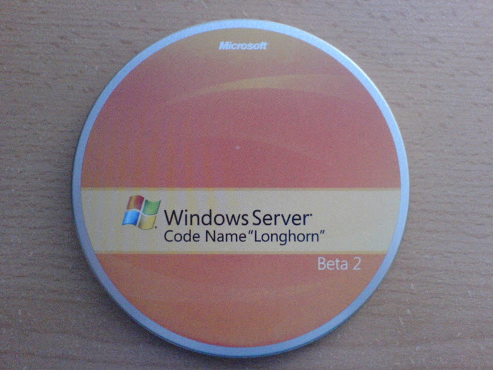Windows Server Code Name Longhorn instalacja.