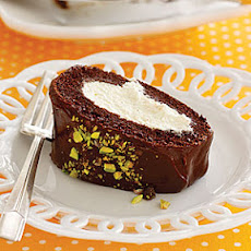 Chocolate-Cannoli Roll