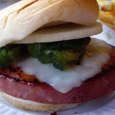 Fried Bologna Sandwich