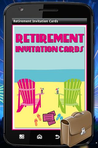 Retirement Invitation Cards