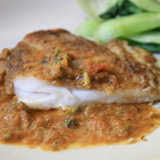 Skate Wing with Tomatoes and Capers