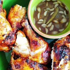 My play on ’50 Shades of Chicken’ cookbook parody with Chicken Inasal!