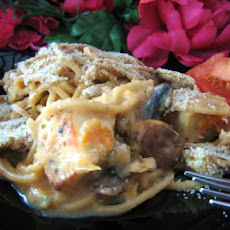 Shiitake and Chicken Tetrazzini