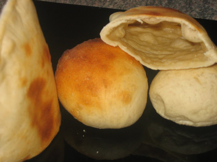 Los panes de Mabel: Pan inflado o pan globo