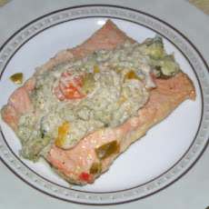 Lemon-Pepper and Vegetable Salmon