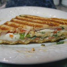 Homemade Italiano Caprese Panini