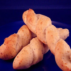 Pepper Cheese Breadsticks (Bread Machine)