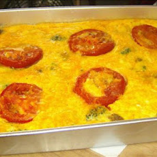 Sausage Broccoli Egg Casserole
