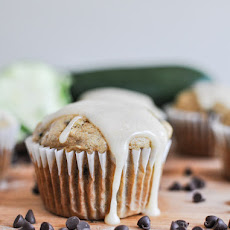 Whole Wheat Zucchini Banana Chocolate Chip Muffins