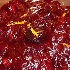 Cranberry Sauce with Figs, Candied Citrus and Mexican Chocolate