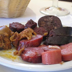 Sausage Cooked in White Wine