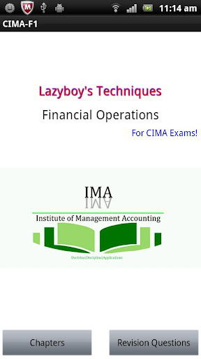 Financial Operations CIMA F1