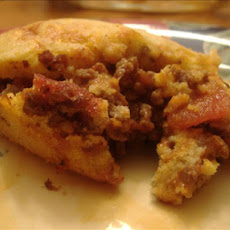 Beef and Cornbread Squares