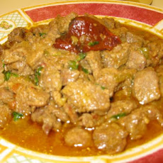 Chipotle Carne Guisada (Beef Stew Meat Braised W/Chipotle)