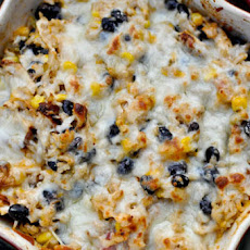 Cheesy Chicken and Rice Bake