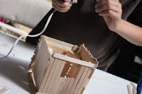 Popsicle Stick Bird Houses