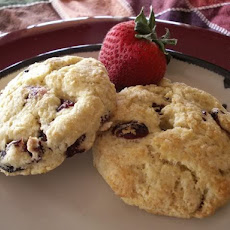 Cranberry Cornbread Scones