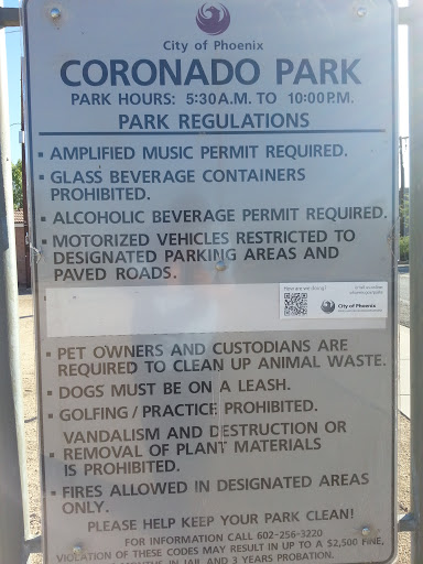 Coronado Park South Entry