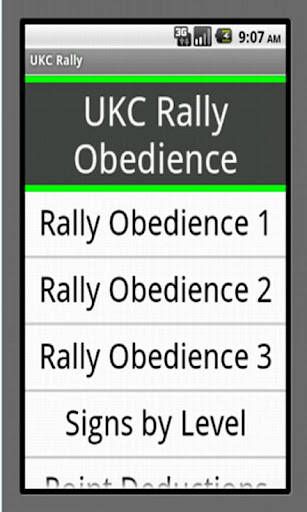 UKC Rally Obedience